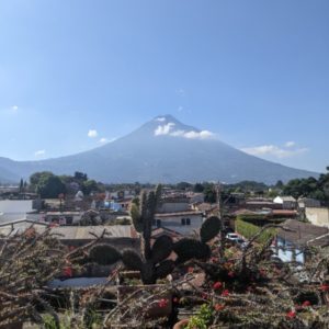 Volcano in Antigua, Guatemala